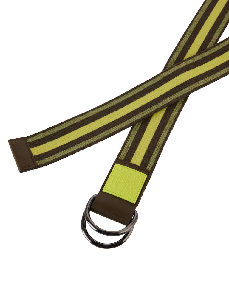 Schmaler Hüftgürtel mit Streifen-Design
