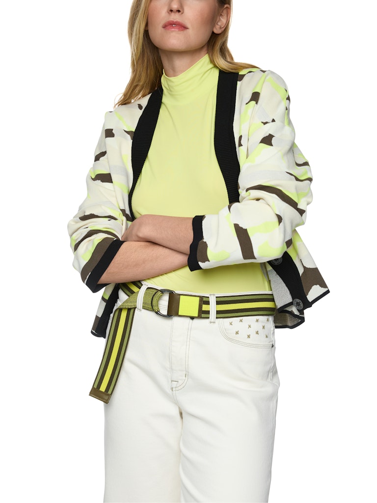 Schmaler Hüftgürtel mit Streifen-Design