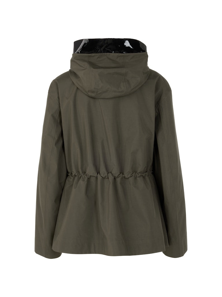 Outdoor Jacke mit Kordelzug