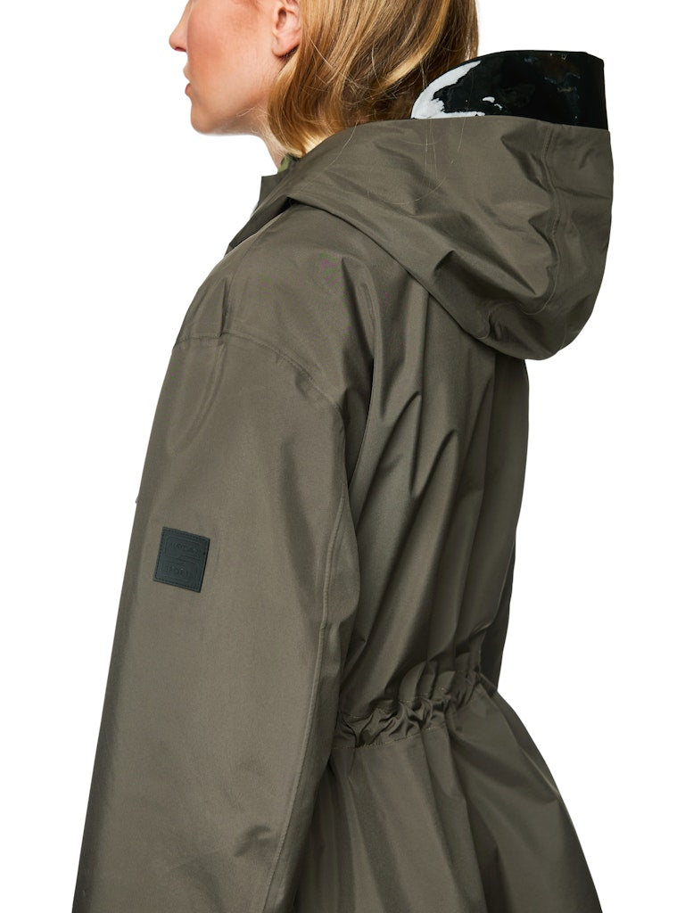Outdoor Jacke mit Kordelzug