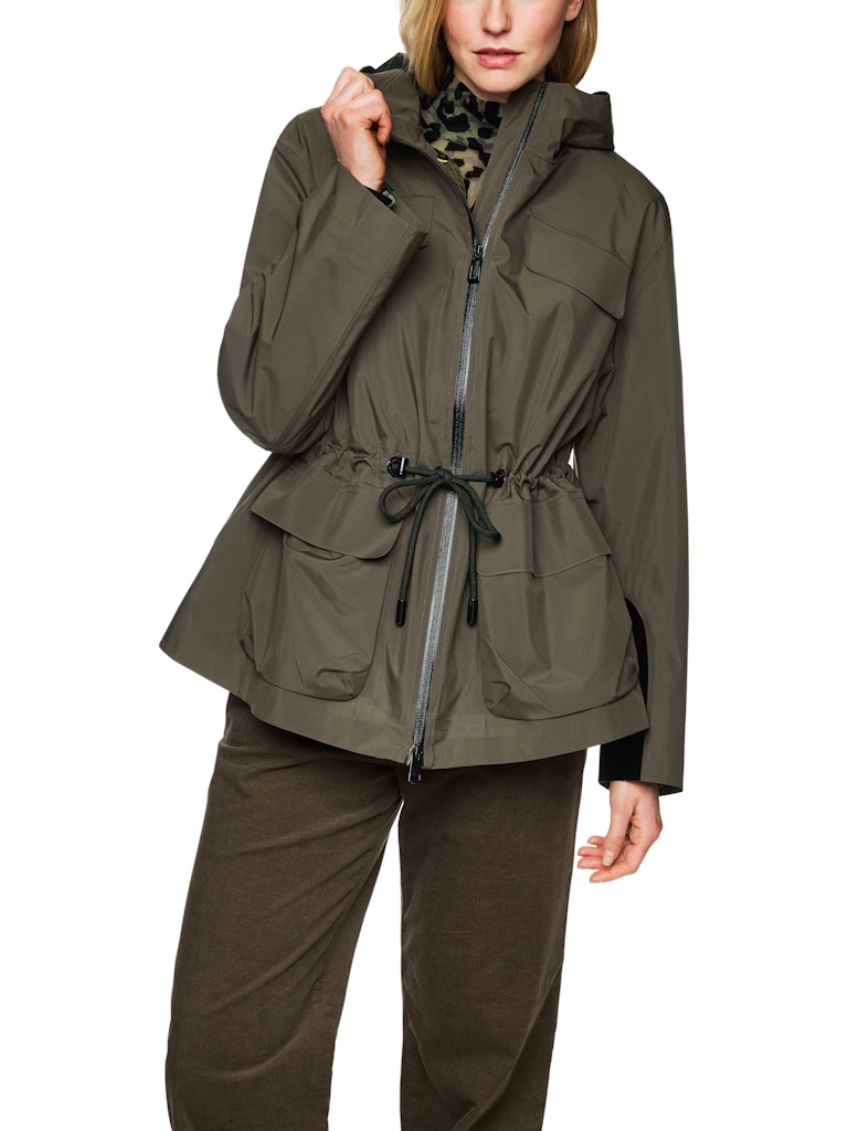 Outdoor Jacke mit Kordelzug