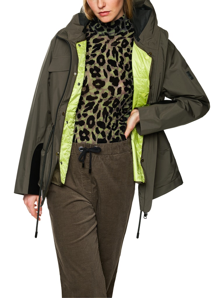 Outdoor Jacke mit Kordelzug