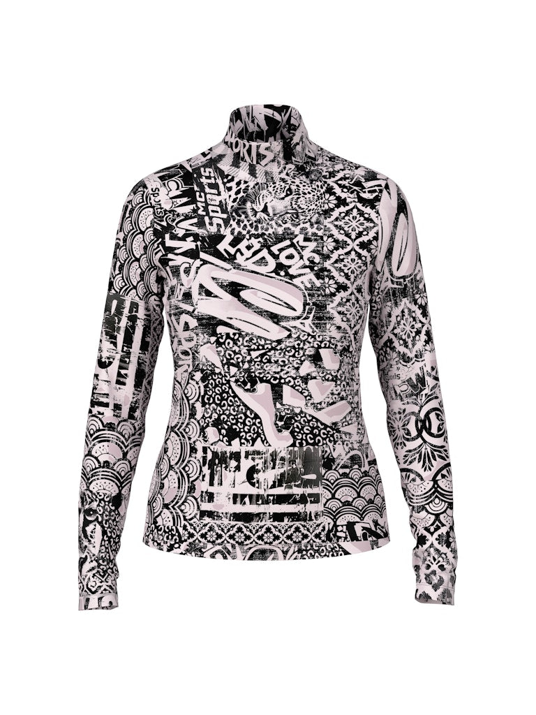 Langarmshirt mit Turtleneck