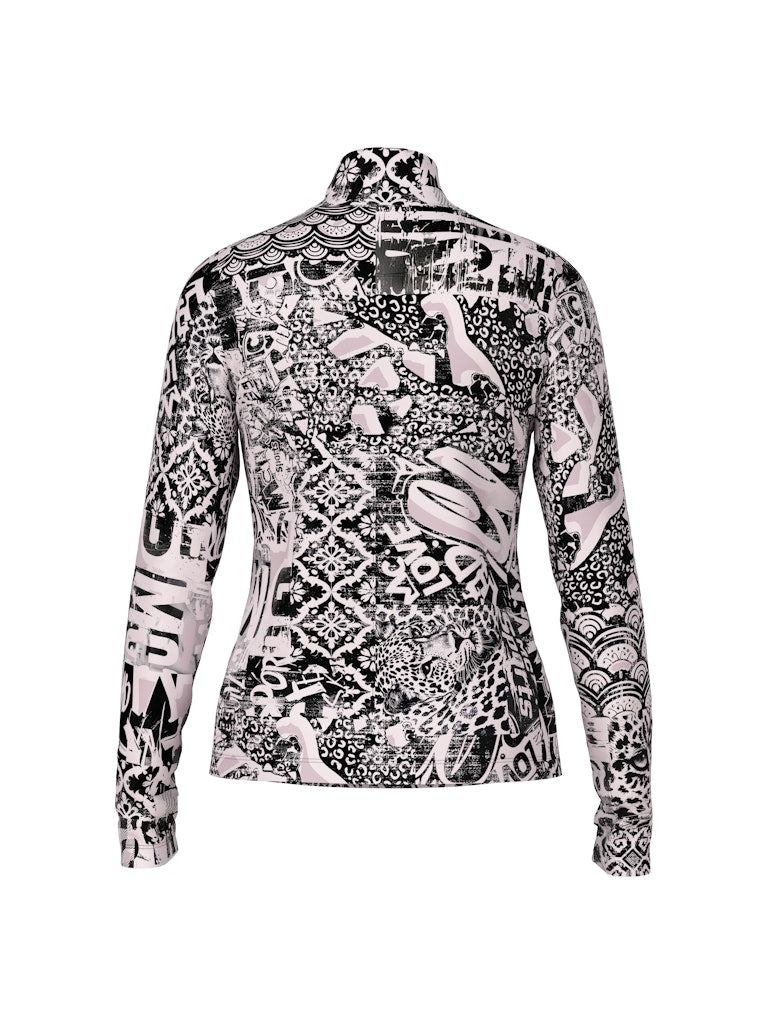 Langarmshirt mit Turtleneck