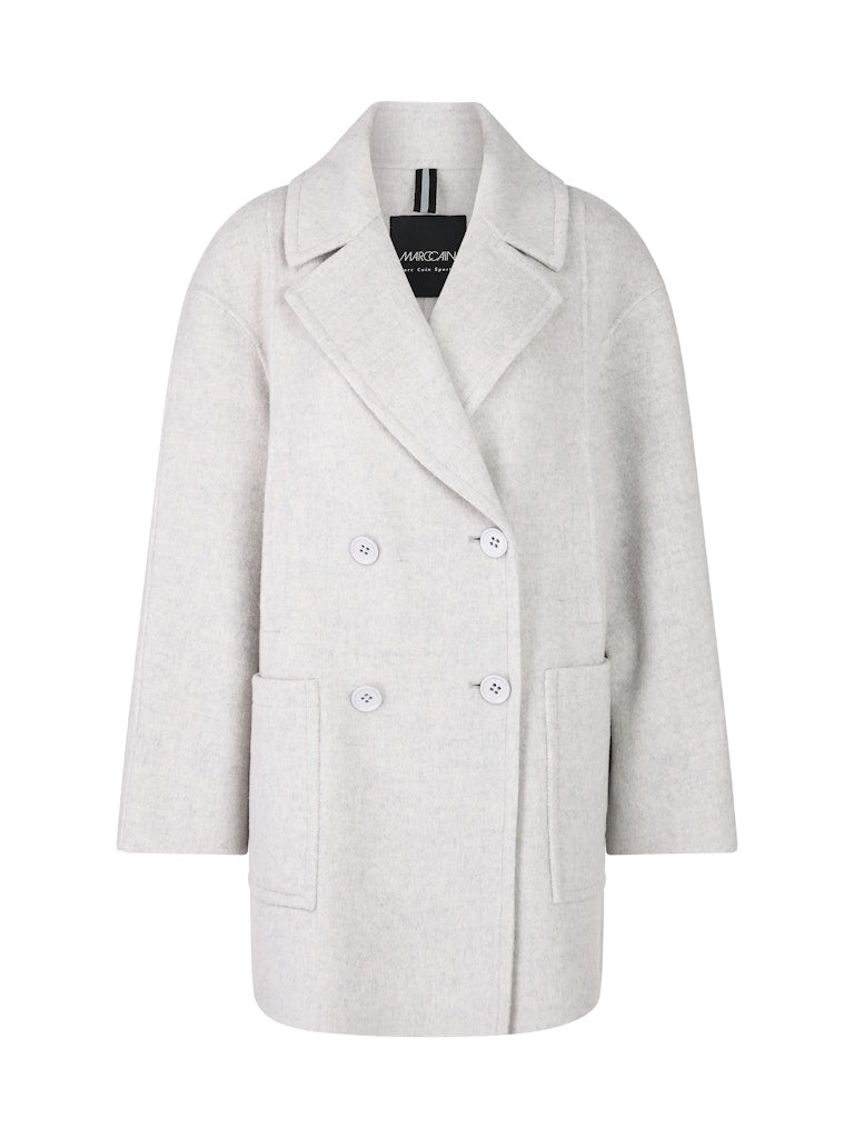 Mantel aus 100 % Wolle