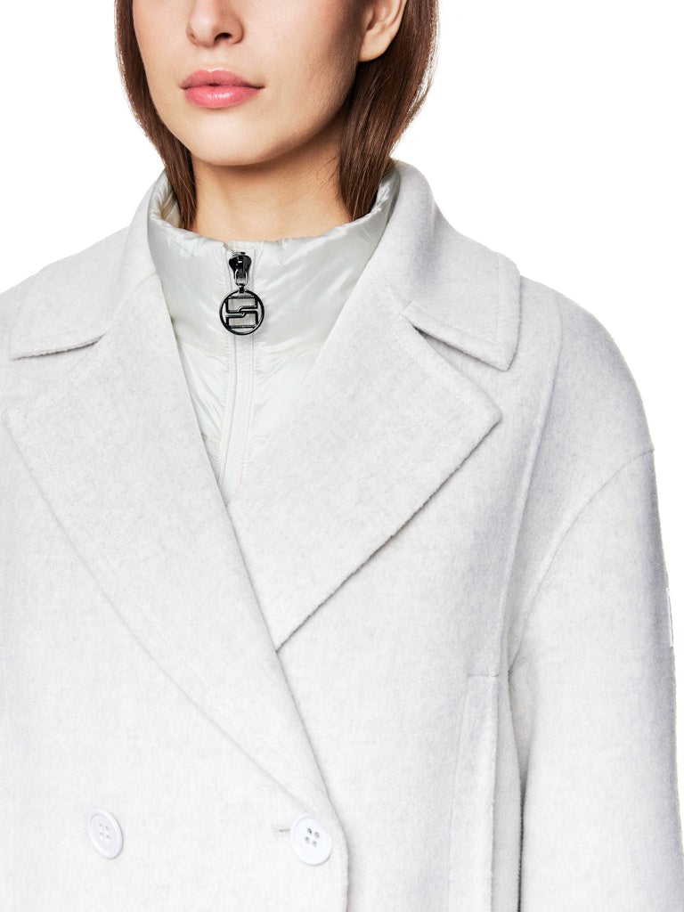 Mantel aus 100 % Wolle