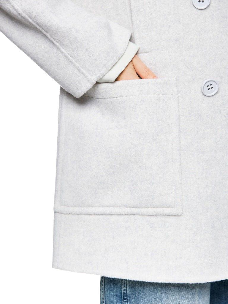 Mantel aus 100 % Wolle