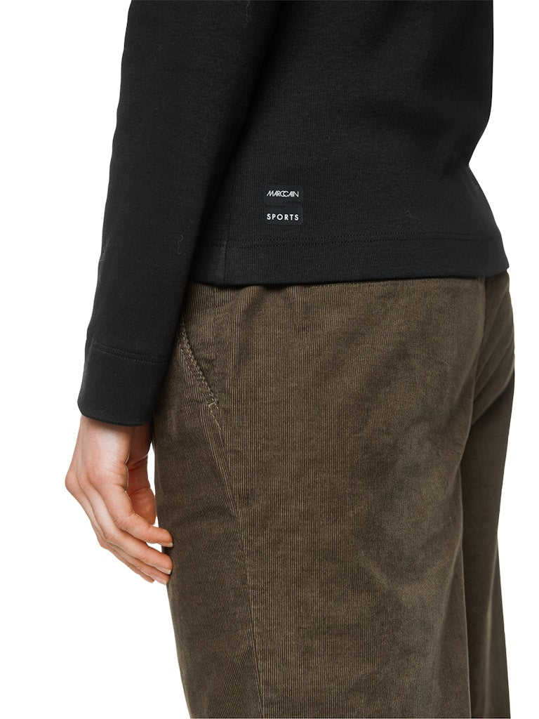 Jersey-Jacke mit Cube-Print-Details