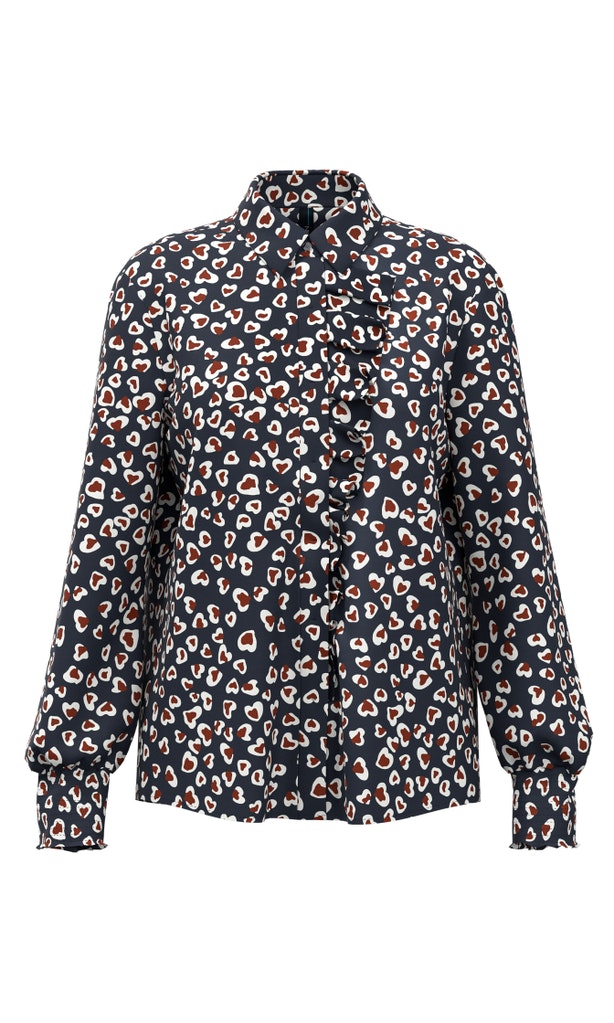 Bluse aus Viskose