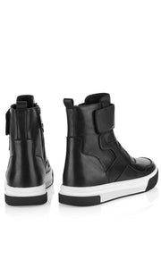 High-Top-Sneaker mit Kassettensohle