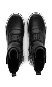 High-Top-Sneaker mit Kassettensohle