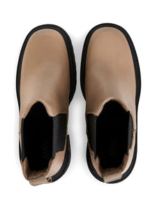 Chelsea-Booties mit Blockabsatz