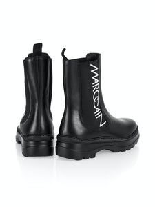 Chelsea-Stiefeletten mit Logo-Print