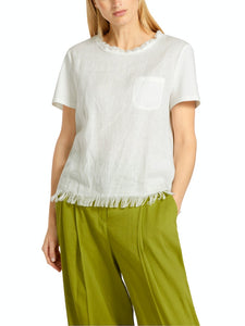T-Shirt mit Fransen