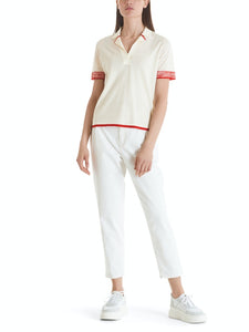 Feinstrick-Poloshirt