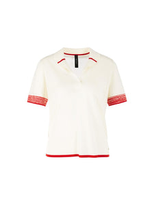 Feinstrick-Poloshirt