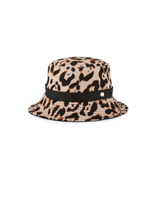 Bucket-Hat im Leo-Print