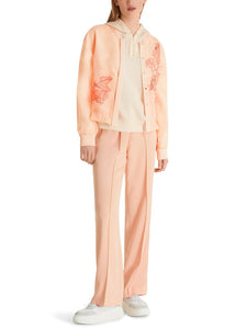 Organzajacke mit Print