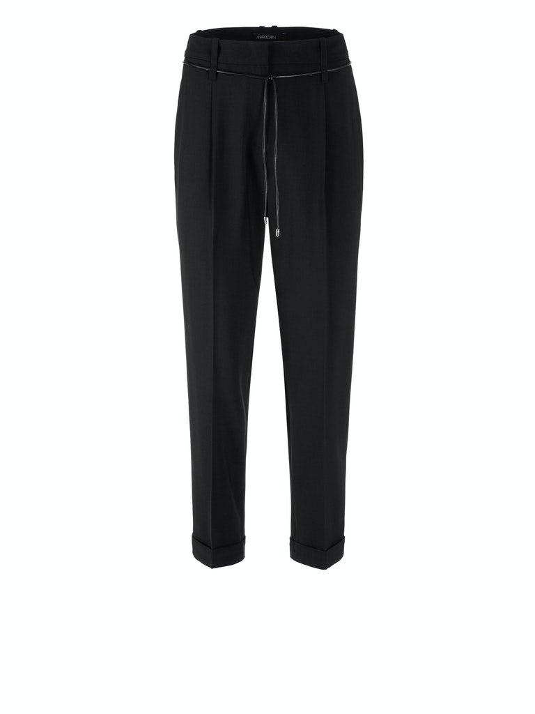 Bügelfaltenhose mit Schurwolle