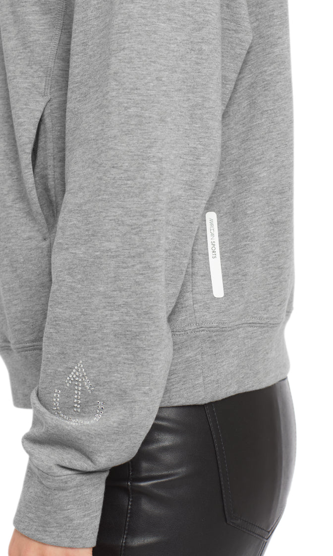 Sweatshirt mit Glitzer-Icons