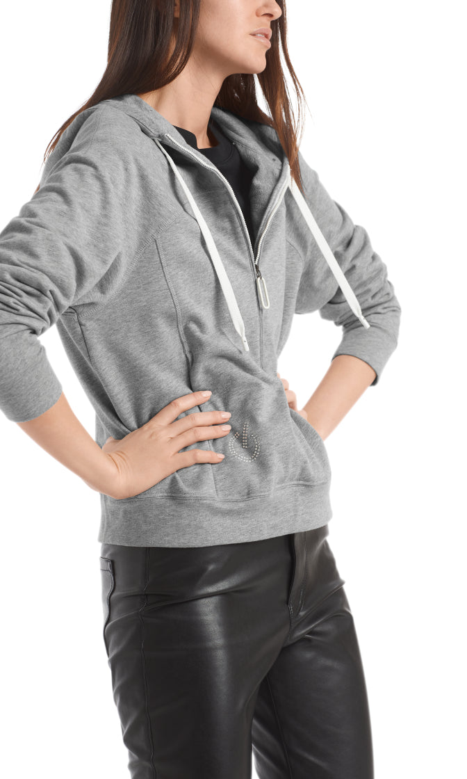 Sweatshirt mit Glitzer-Icons