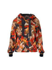 Blusenshirt mit Camouflage-Print