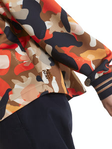 Blusenshirt mit Camouflage-Print