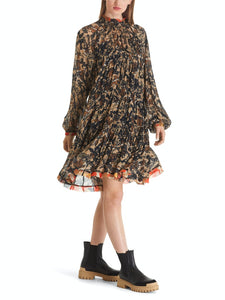 Kleid mit Print-Mix