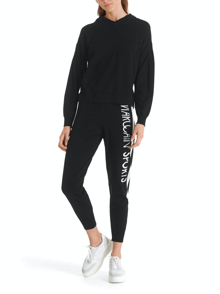 Pullover mit Kontrastfarbstreifen